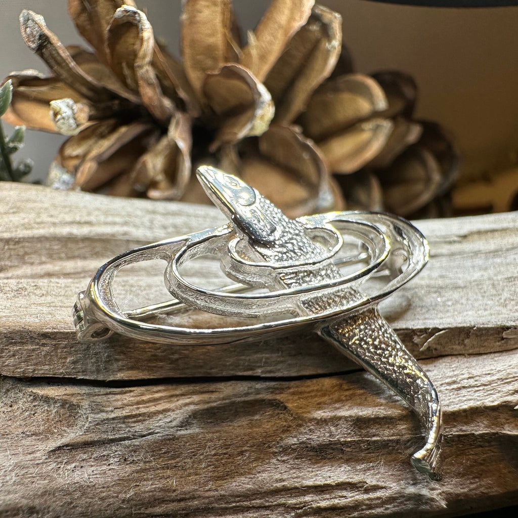 Artisan Salmon of Knowledge Brooch