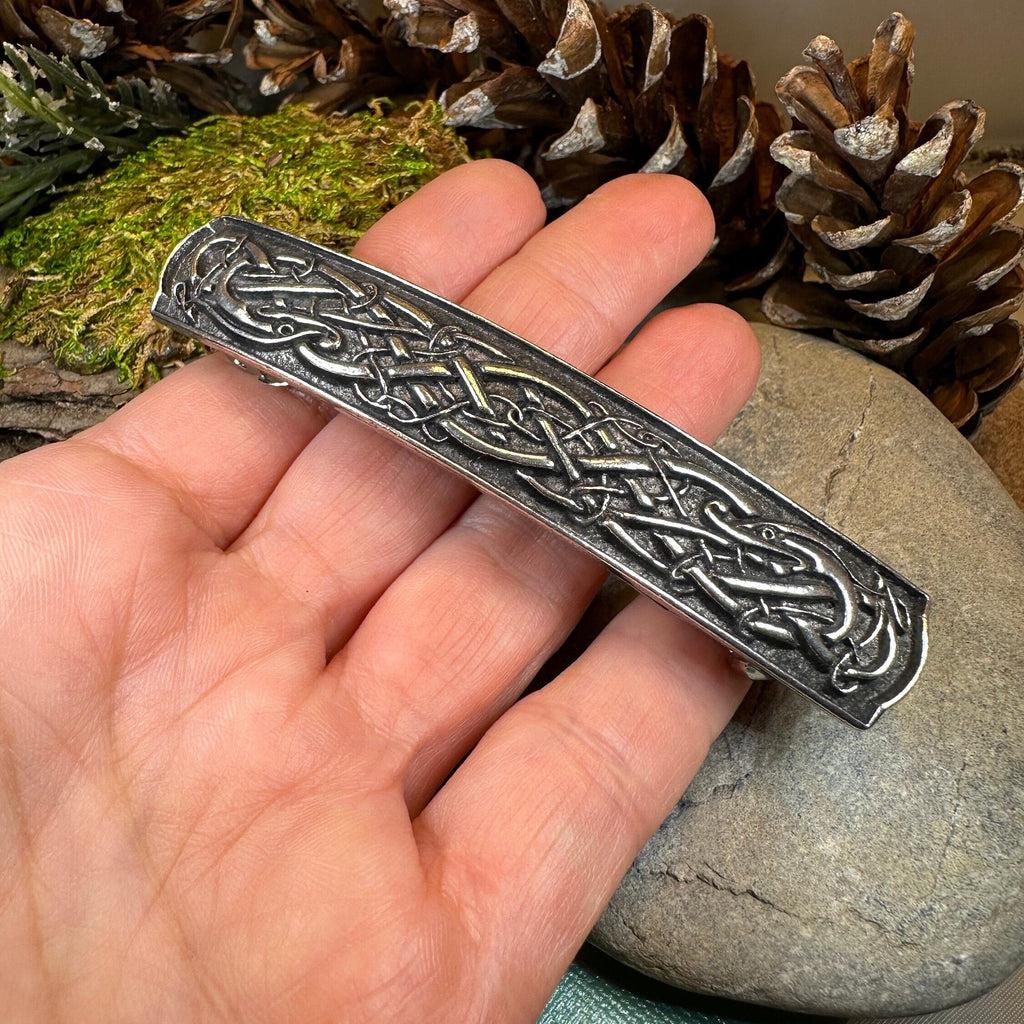 Laureena Celtic Knot Hair Clip