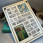 Bible Quote Christian Blessing Wall Art