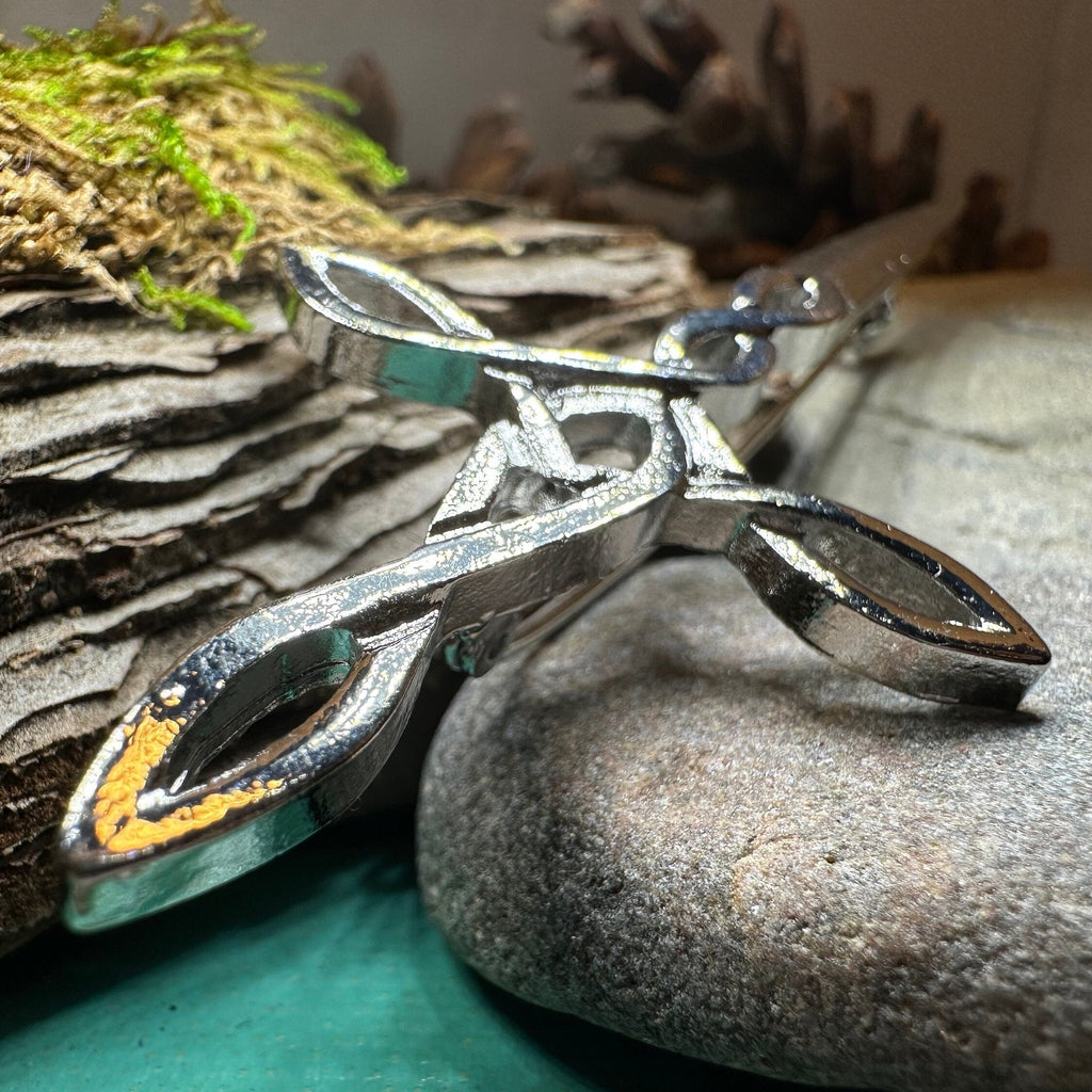 Celtic Honor Sword Kilt Pin