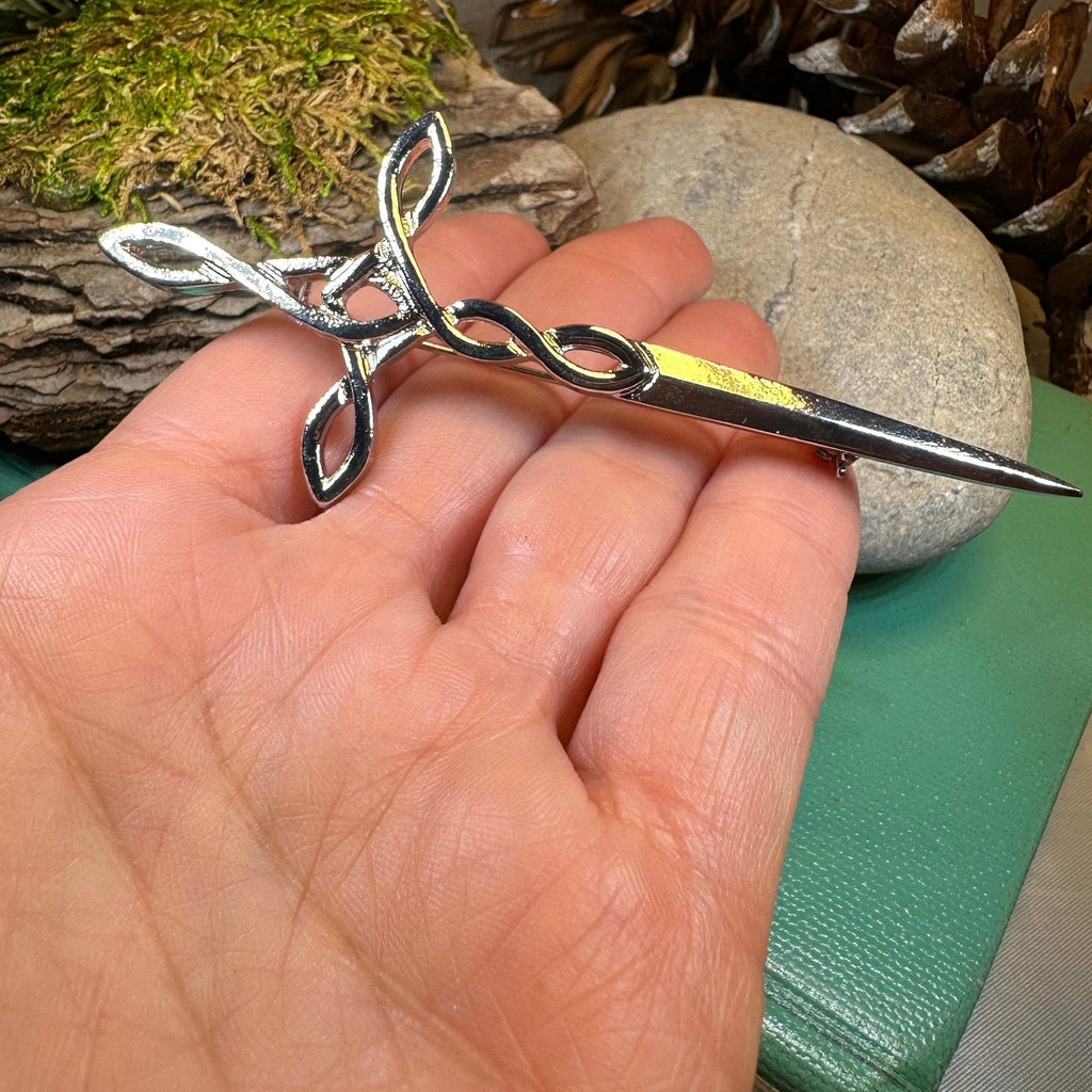 Celtic Honor Sword Kilt Pin