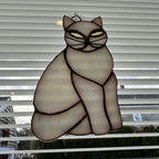 Imperious Cat Suncatcher