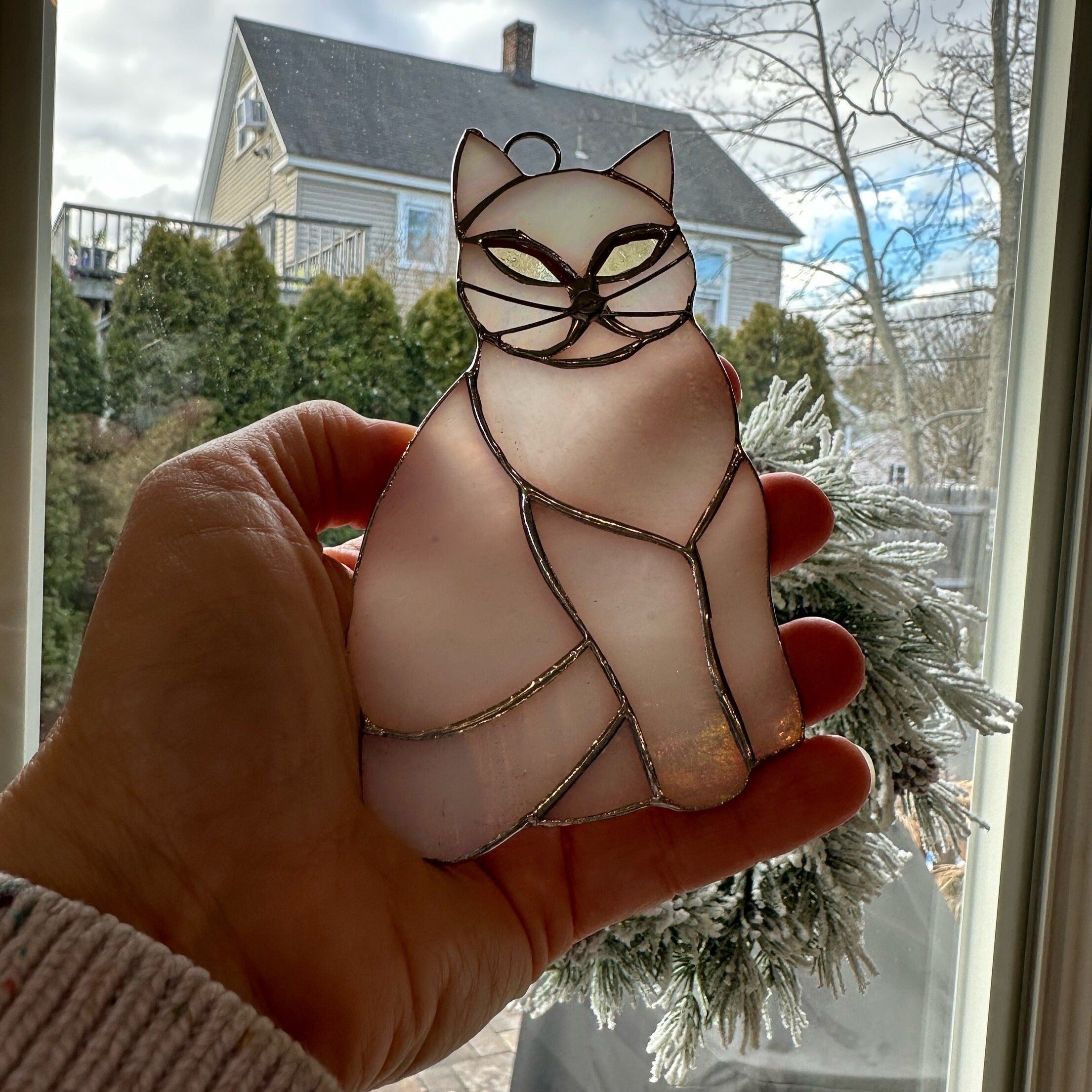 Imperious Cat Suncatcher