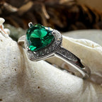 Ireland's Emerald Heart Ring