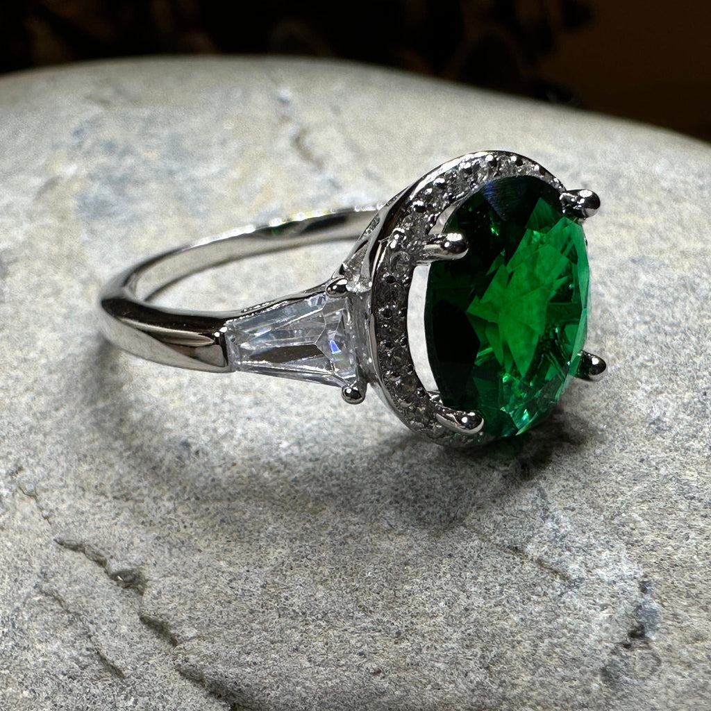 Shannon Irish Emerald Ring