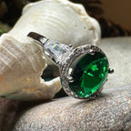 Shannon Irish Emerald Ring