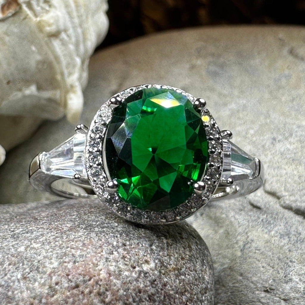 Shannon Irish Emerald Ring