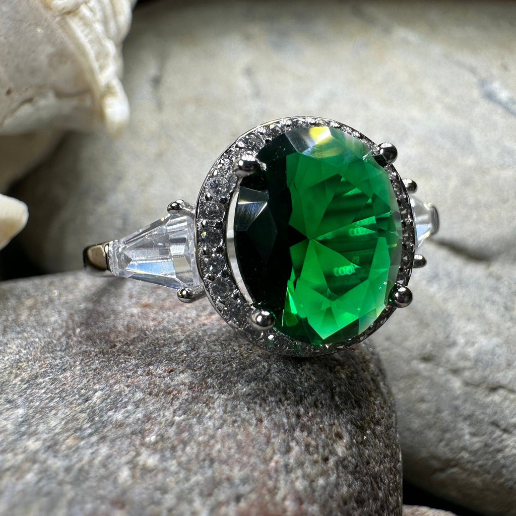 Shannon Irish Emerald Ring