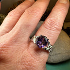 Boinne Opal Celtic Ring