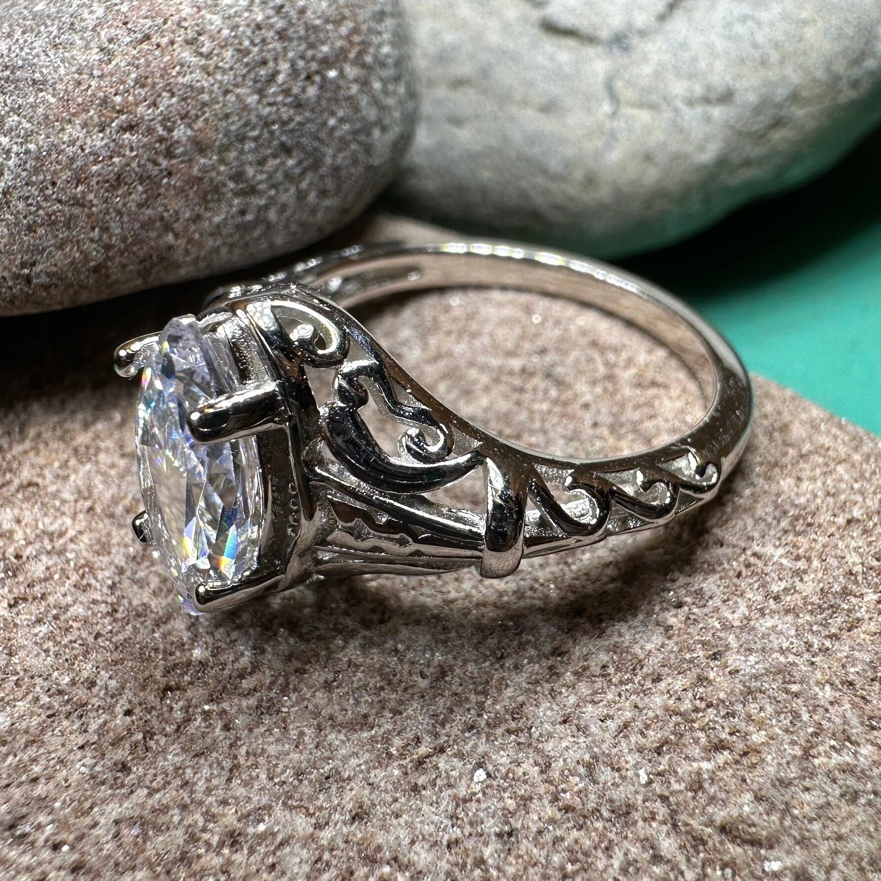 Victoria Celtic Engagement Ring