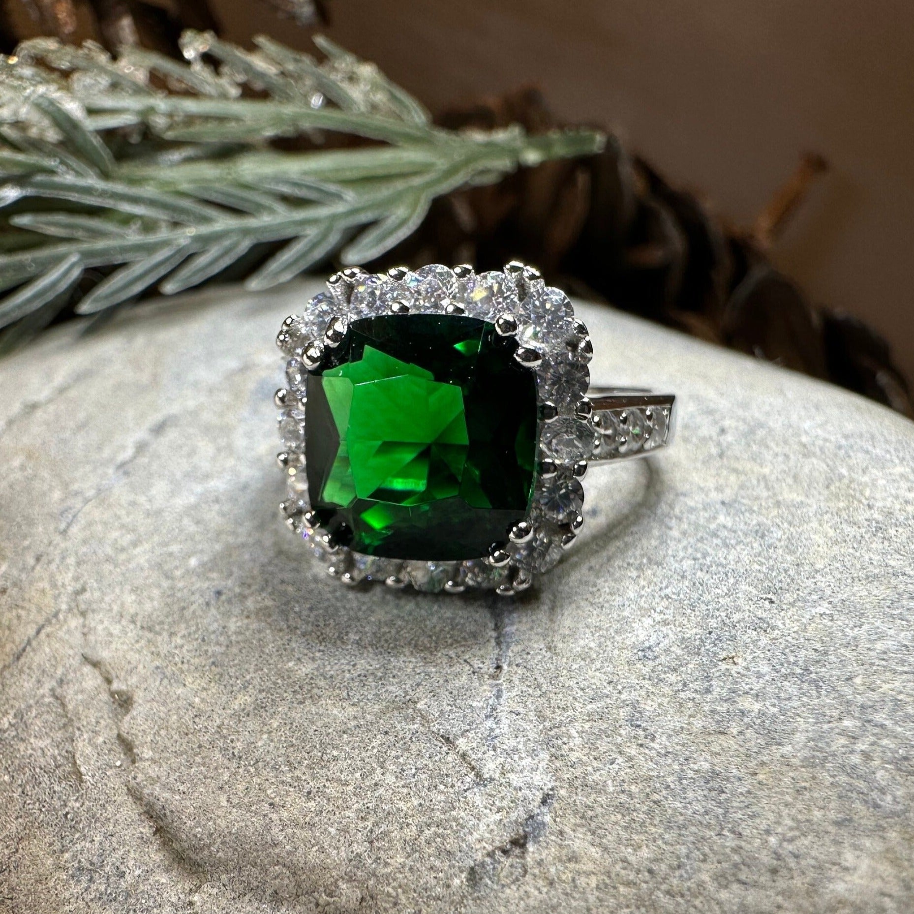 Irish Duchess Emerald Ring