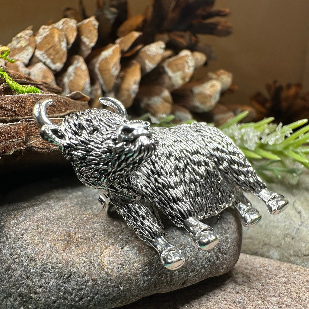 Harold the Highland Cow Brooch