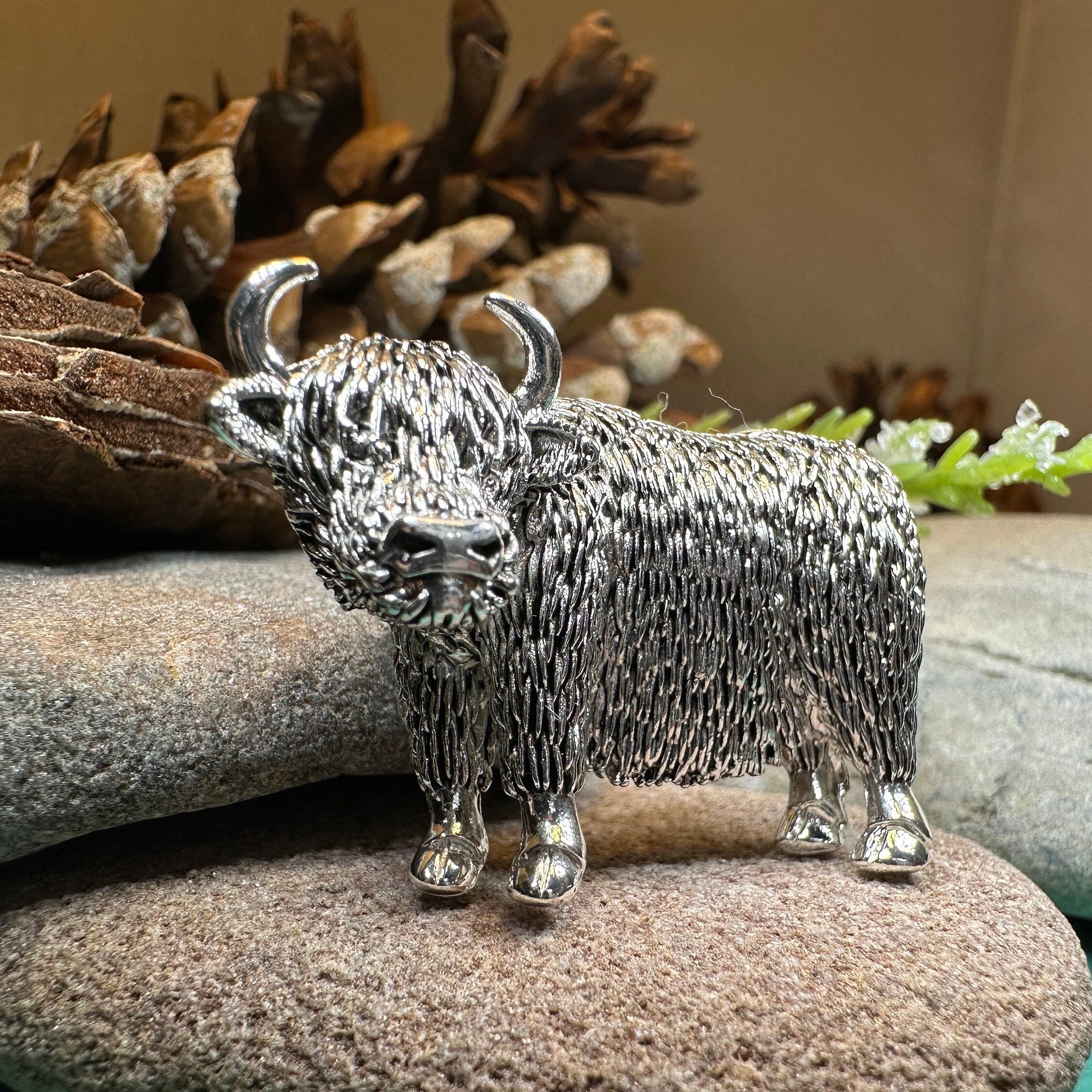 Harold the Highland Cow Brooch