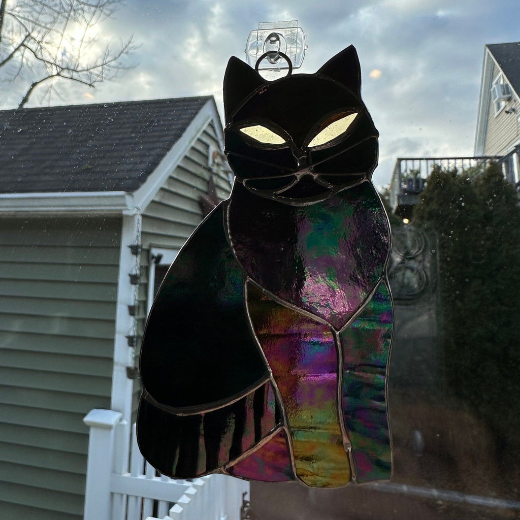 Imperious Cat Suncatcher