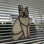 Imperious Cat Suncatcher