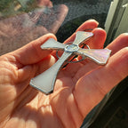 Celtic Cross Stained Glass Gift