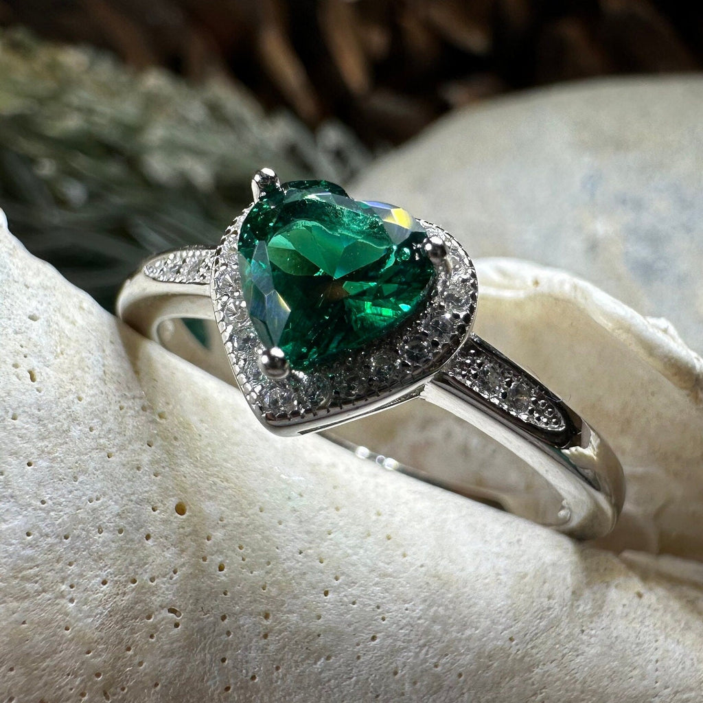 Ireland's Emerald Heart Ring
