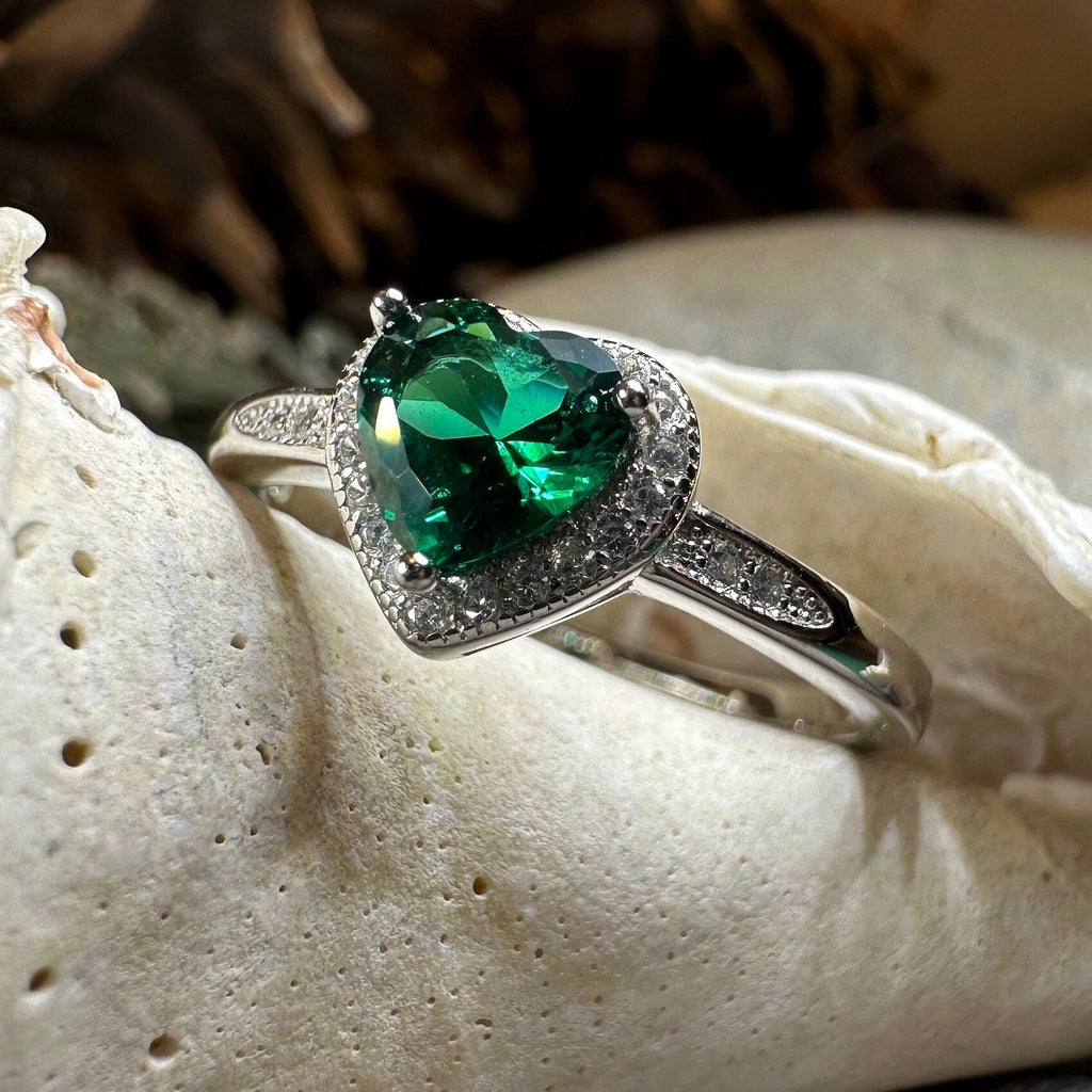 Ireland's Emerald Heart Ring