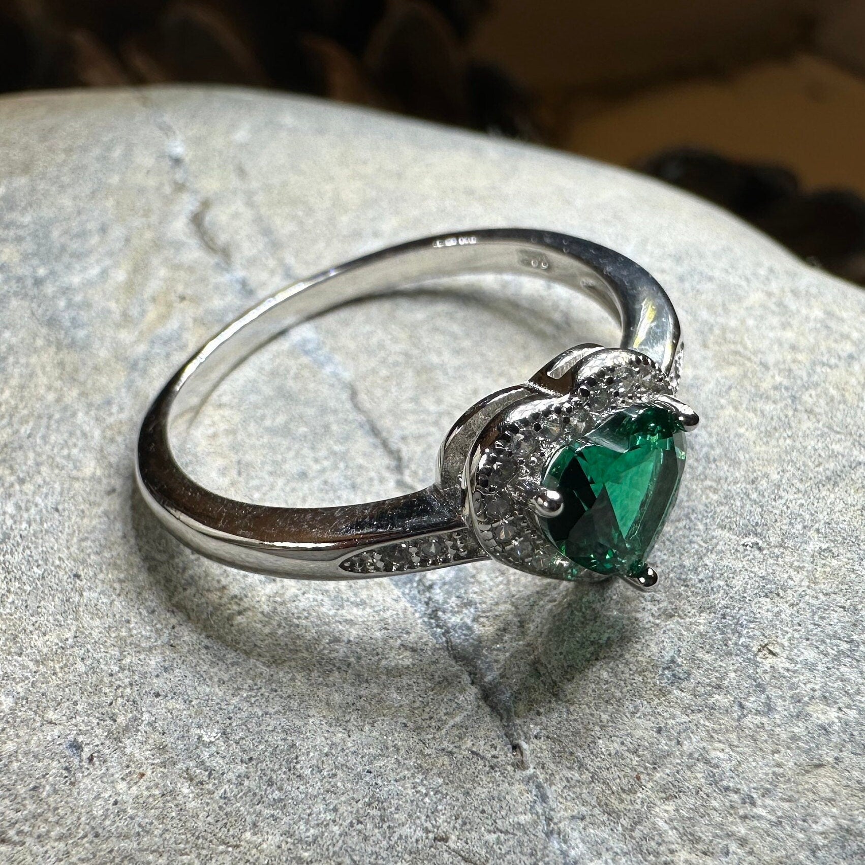Ireland's Emerald Heart Ring