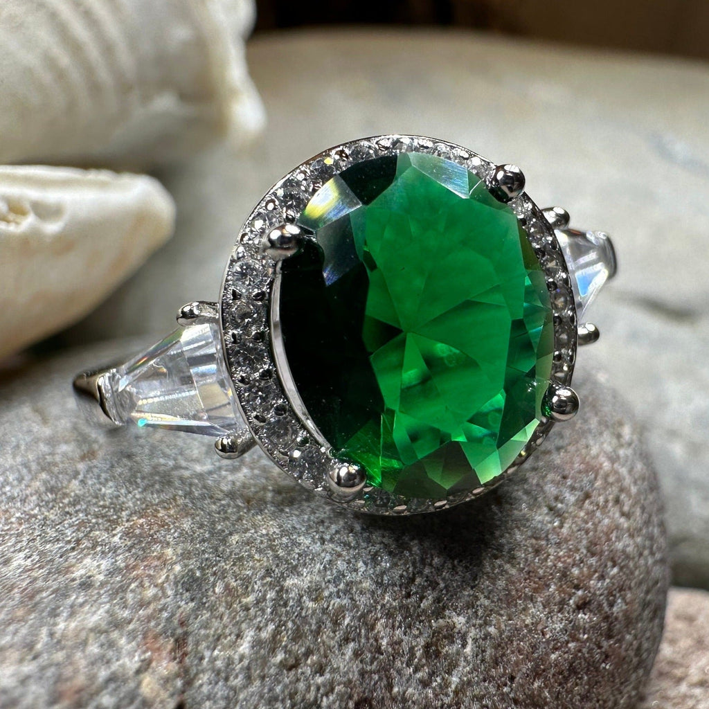 Shannon Irish Emerald Ring