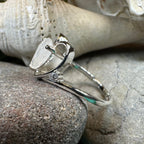 Wistful Moonstone Heart Ring