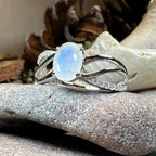 Snow Queen Moonstone Ring