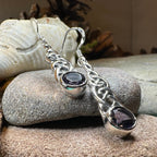 Lianna Celtic Amethyst Earrings