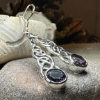 Lianna Celtic Amethyst Earrings