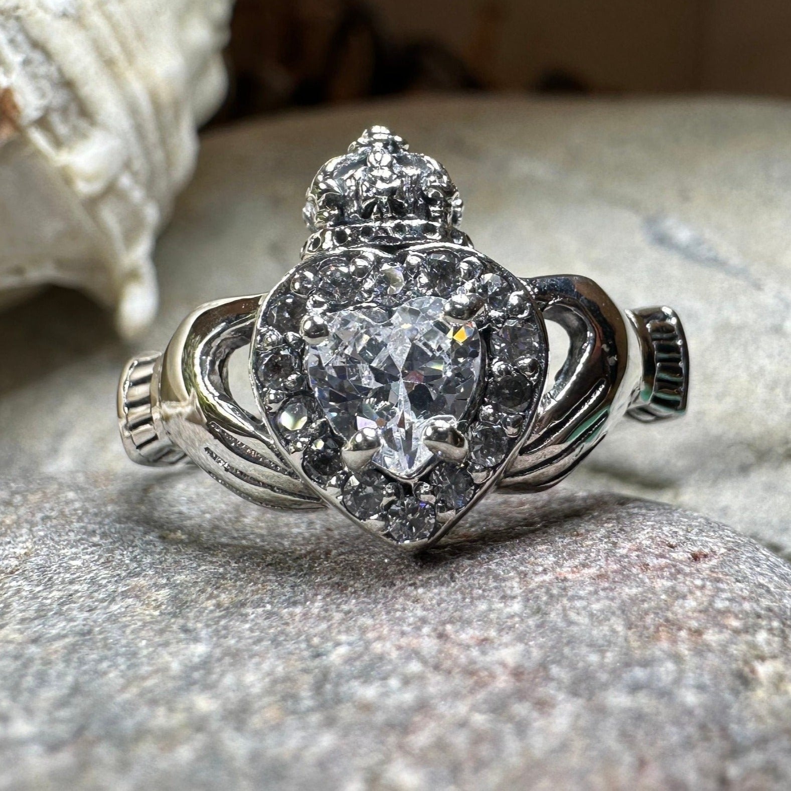 Evermore Claddagh Promise Ring
