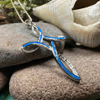 Faith Hope Love Celtic Cross Necklace