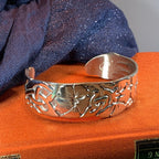 Celtic Garden Pewter Bracelet