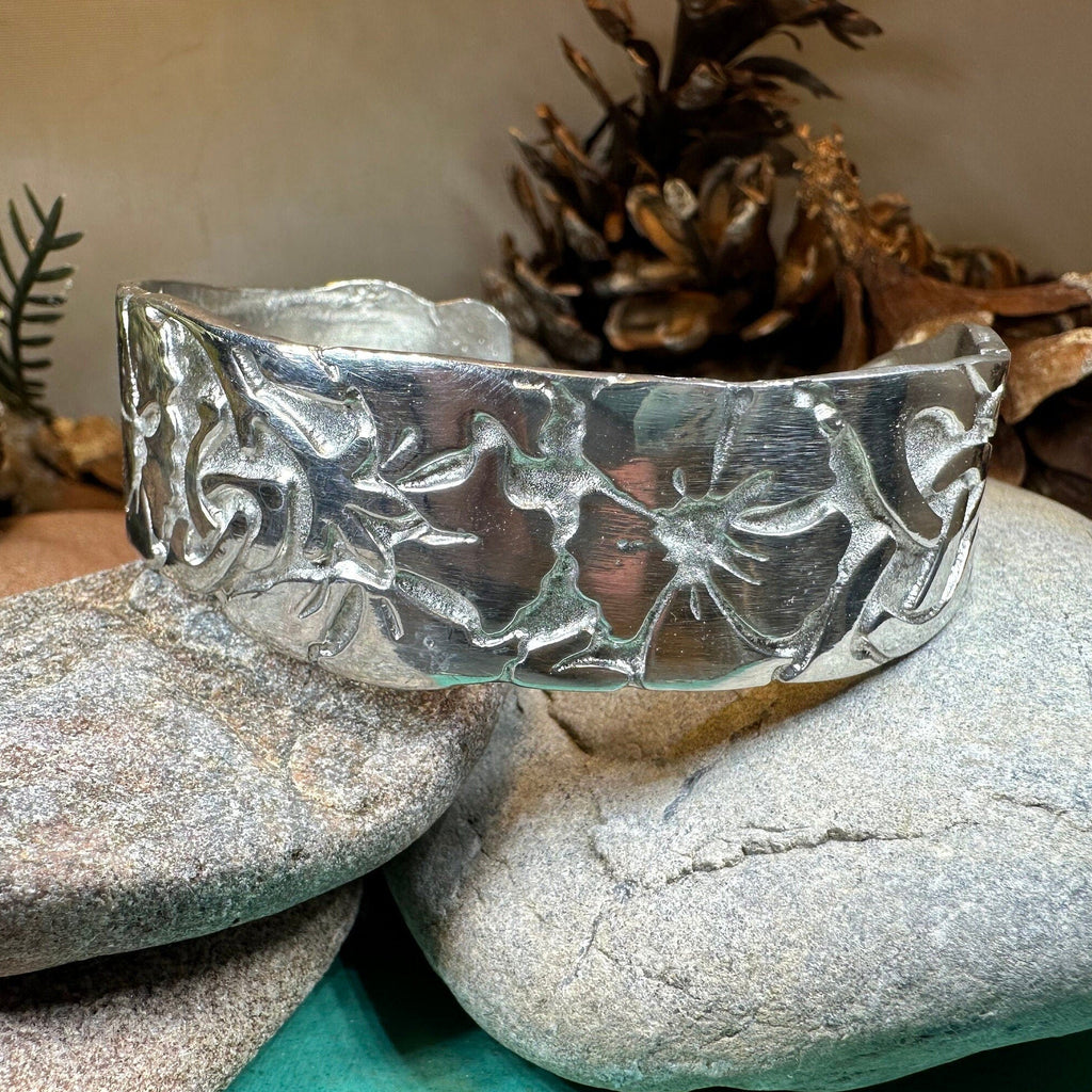 Celtic Garden Pewter Bracelet