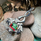 Heathergems Thistle Kilt Pin