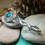 Heathergems Thistle Kilt Pin