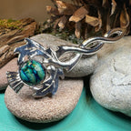 Heathergems Thistle Kilt Pin