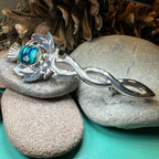 Heathergems Thistle Kilt Pin