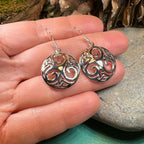 Lilith Celtic Spiral Earrings