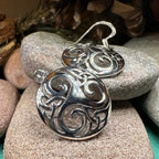 Lilith Celtic Spiral Earrings