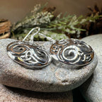 Lilith Celtic Spiral Earrings