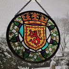 Scottish Lion Stained Glass Gift