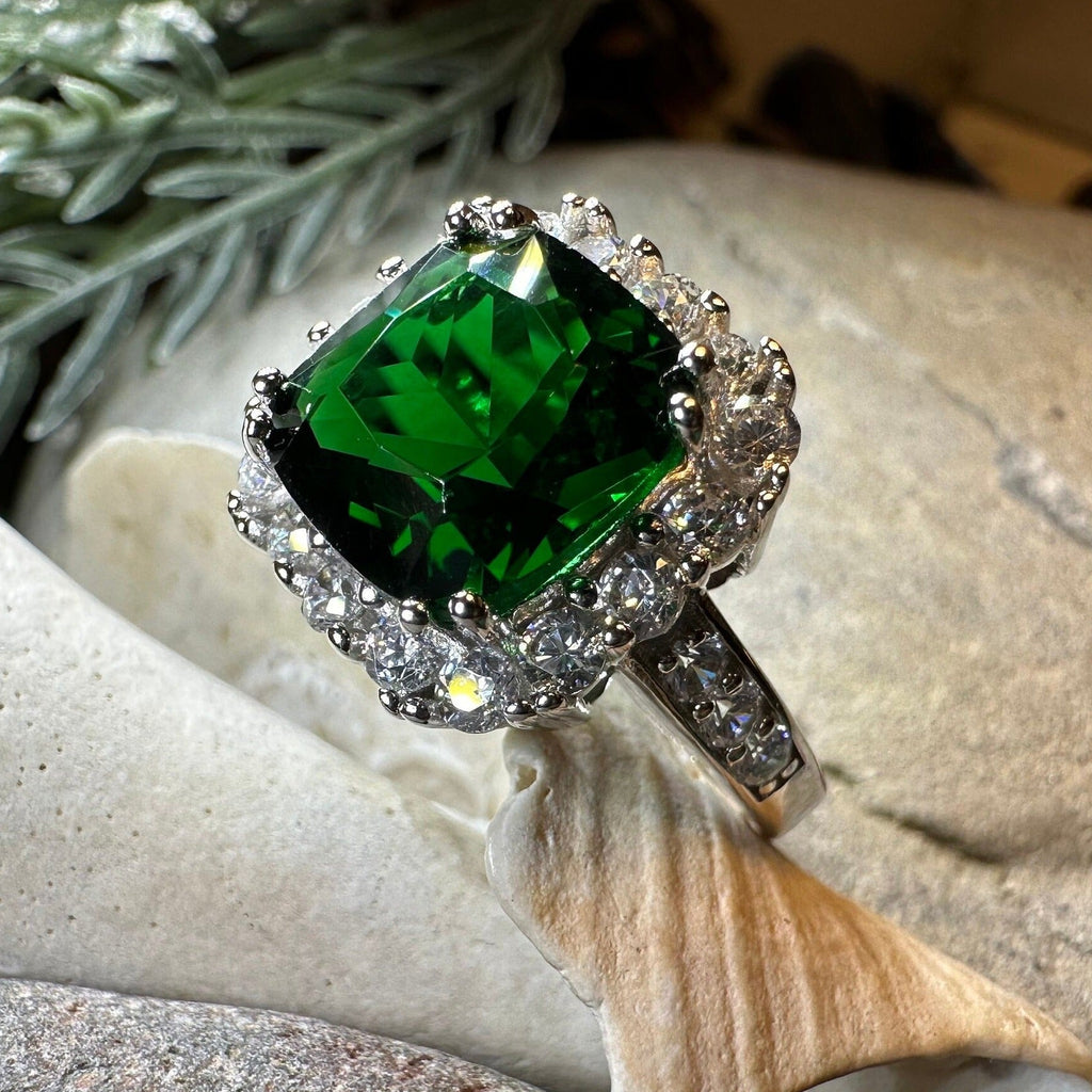 Irish Duchess Emerald Ring