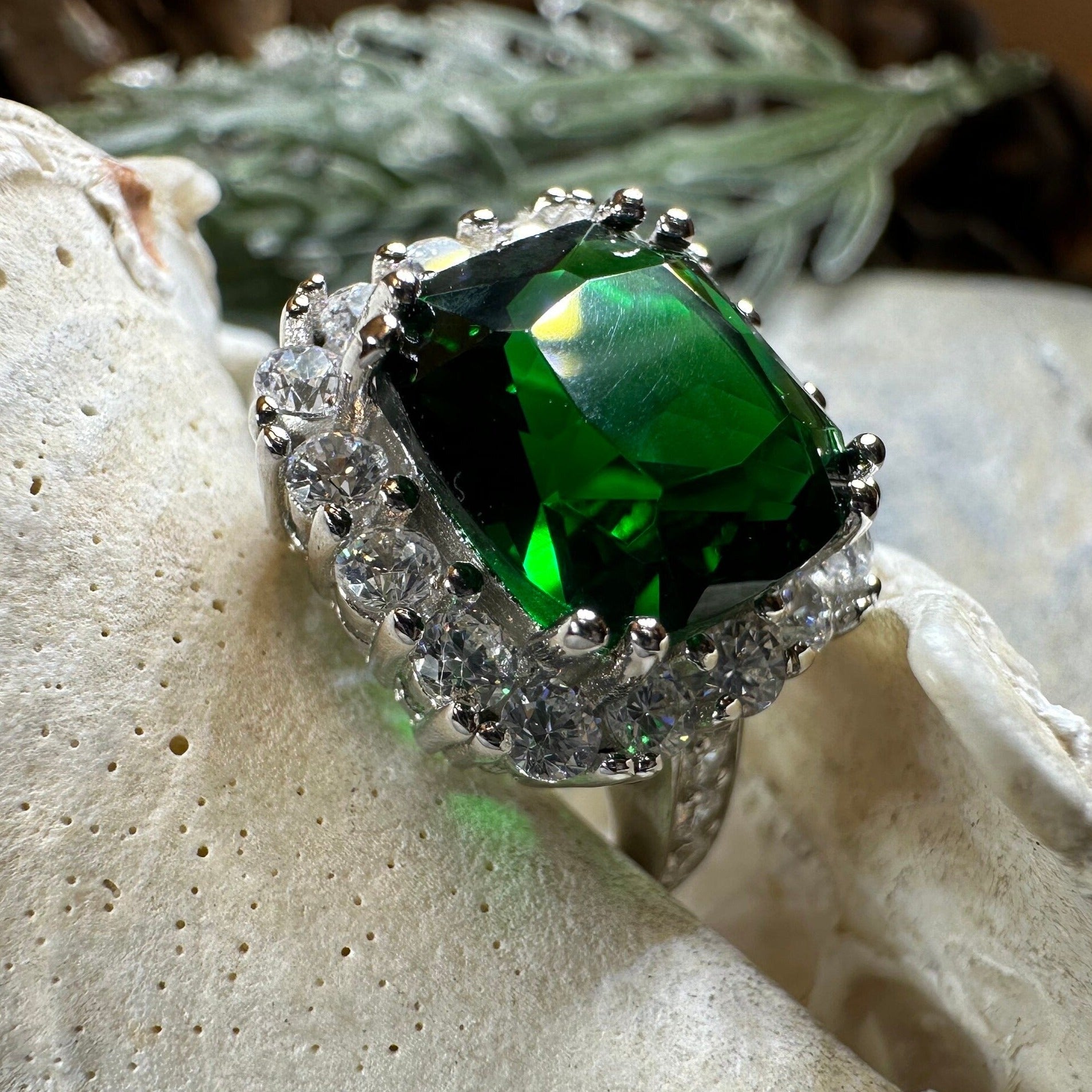 Irish Duchess Emerald Ring