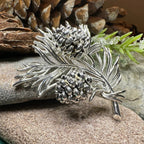Celtic Winter Pine Cone Brooch