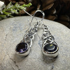 Lianna Celtic Amethyst Earrings