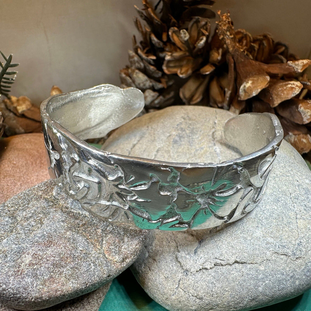 Celtic Garden Pewter Bracelet