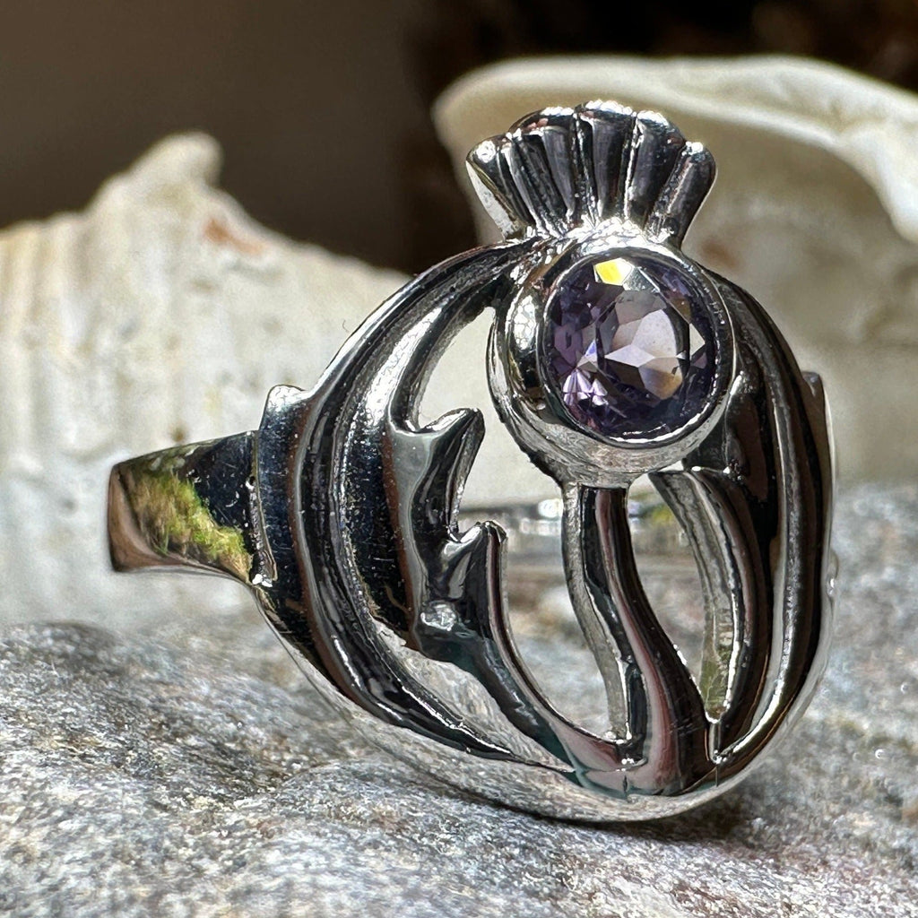Averon Scottish Thistle Ring