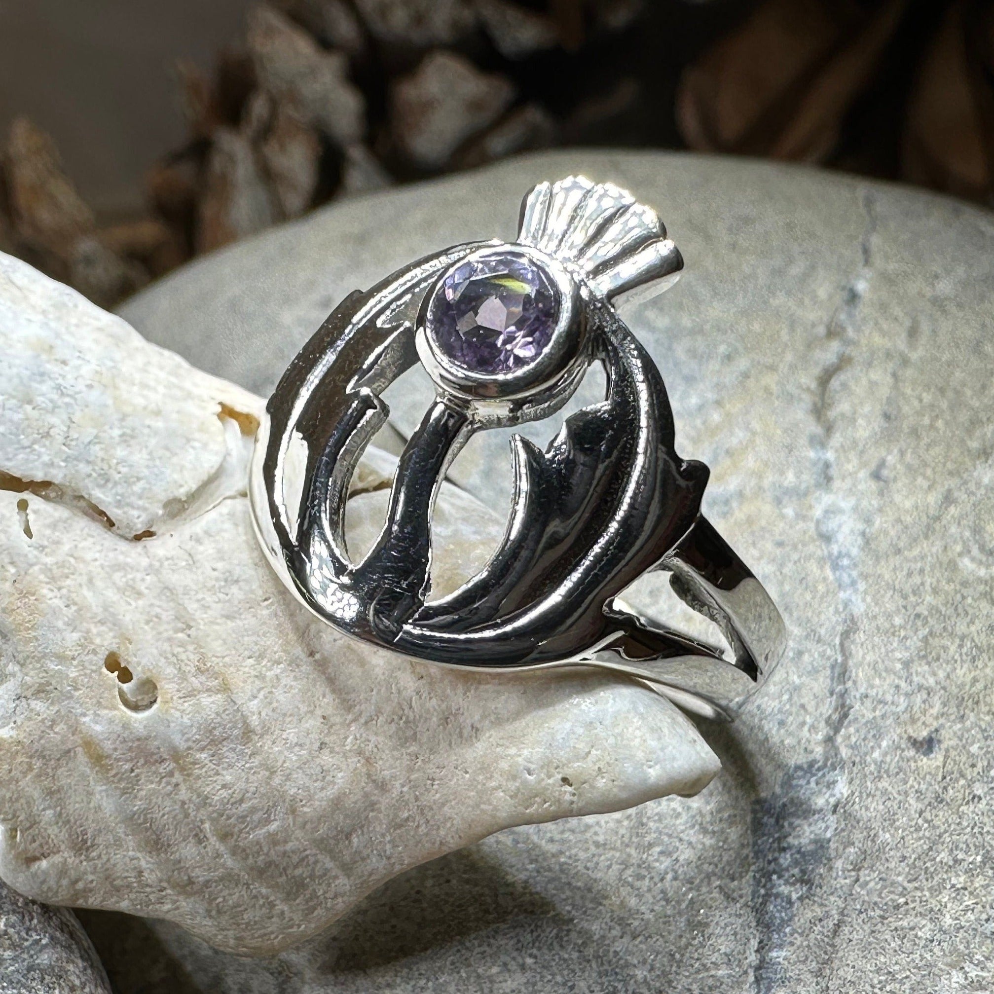 Averon Scottish Thistle Ring