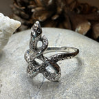 Crynoch Celtic Snake Ring