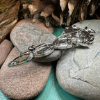 Heathergems Thistle Kilt Pin