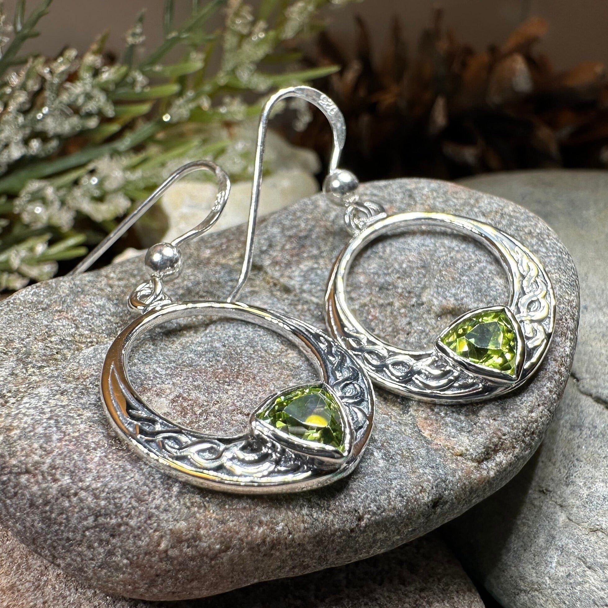 Clarion Trinity Knot Earrings